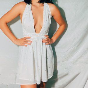 Petite white dress